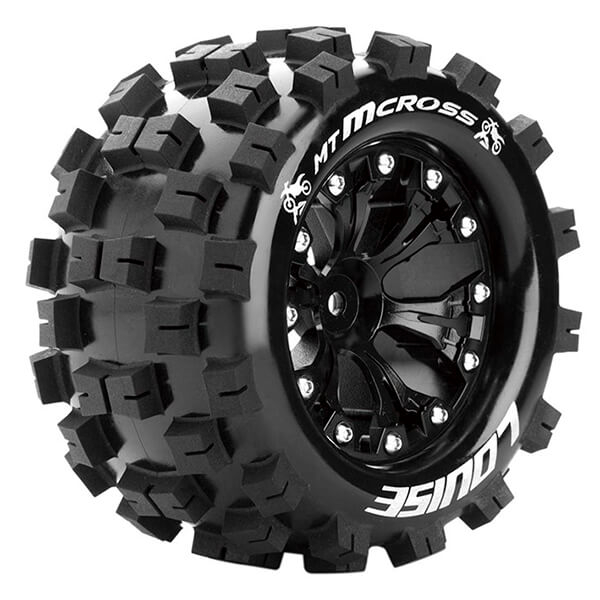 image LOUISE RC MT-MCROSS 1/10 SOFT BEARING BLACK GP JATO 2WD FR - Image 1