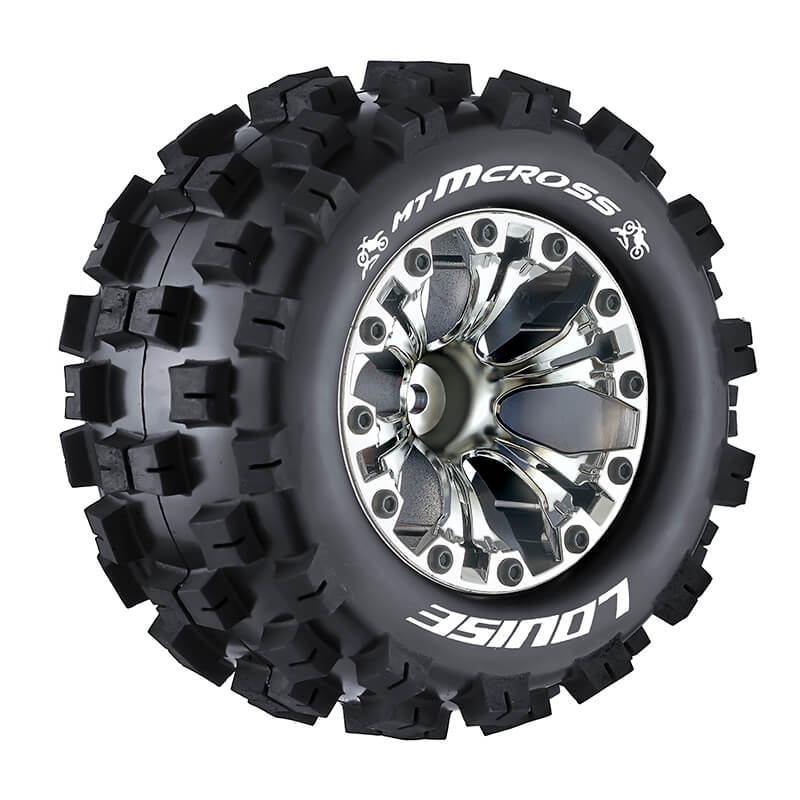 image LOUISE RC MT-MCROSS 1/10 SOFT 1/2 OFFSET CHROME GP JATO 2WD - Image 1