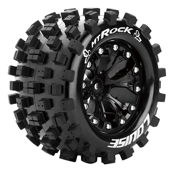 image LOUISE RC MT-ROCK 1/10 SOFT BEARING BLACK GP JATO 2WD FR - Image 1