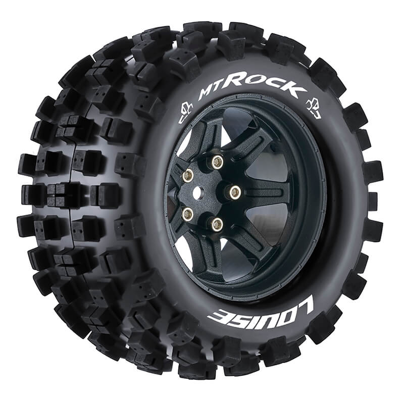image LOUISE RC MT-ROCK 1/10 SOFT H EX 14MM BLACK ARRMA GRANITE 4* - Image 1