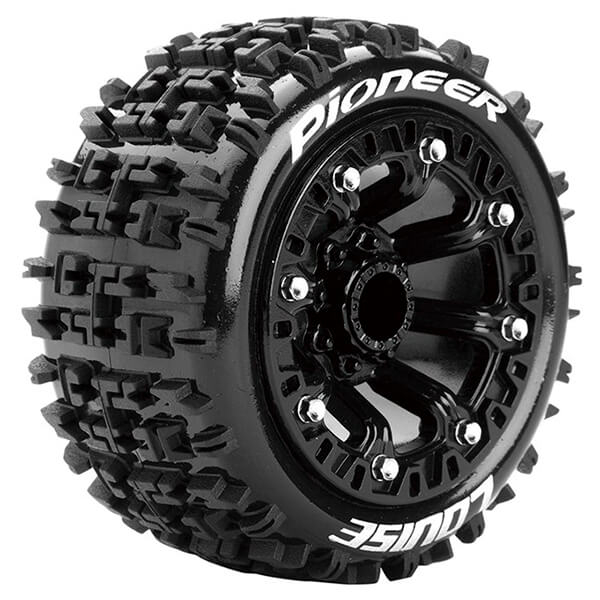 image LOUISE RC ST-PIONEER 1/16 SOFT BLACK TRX 1:16 E-REVO FR & - Image 1