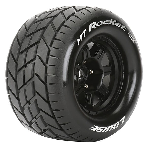image LOUISE RC MT-ROCKET 1/8 SPORT 1/2" OFFSET HEX 17MM BLACK - Image 1