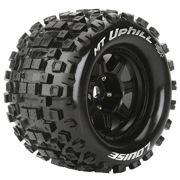 image LOUISE RC MT-UPHILL 1/8 SPORT 0" OFFSET HEX 17MM BLACK - Image 1