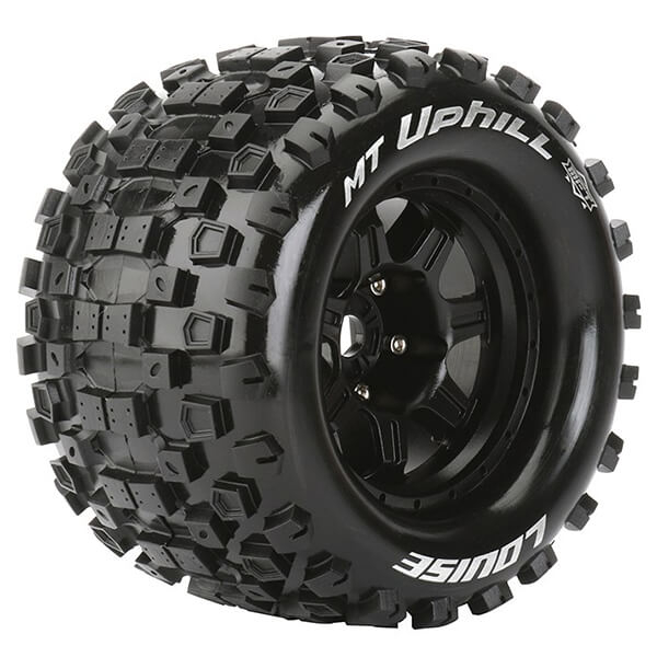 image LOUISE RC MT-UPHILL 1/8 SPORT 1/2" OFFSET HEX 17MM BLACK - Image 1