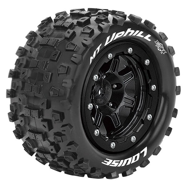 image LOUISE RC MT-UPHILL T-MAXX SOFT 1/2" OFFSET HEX 17MM BLACK - Image 1