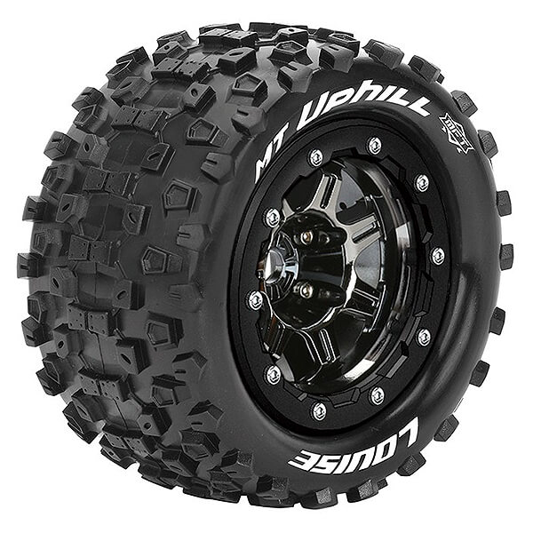 image LOUISE RC MT-UPHILL T-MAXX SOFT 1/2" OFFSET HEX 17MM BLACK CHROME - Image 1