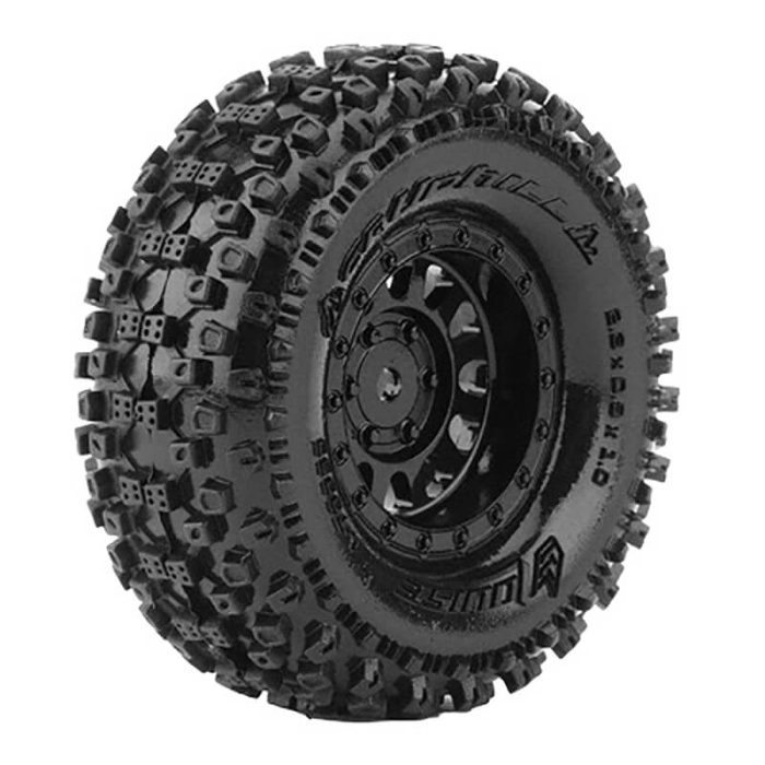 LOUISE RC CR UPHILL 1/18,1/24 FR/RR 1.0" CRAWLER TYRE/WHEELS - Image 1
