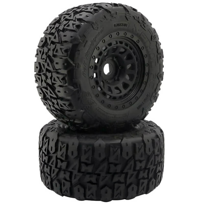 image METHOD TERRAFORM BELTED SC TYRES ON ARRAY RIMS 1/5 24MM HEX - Image 1