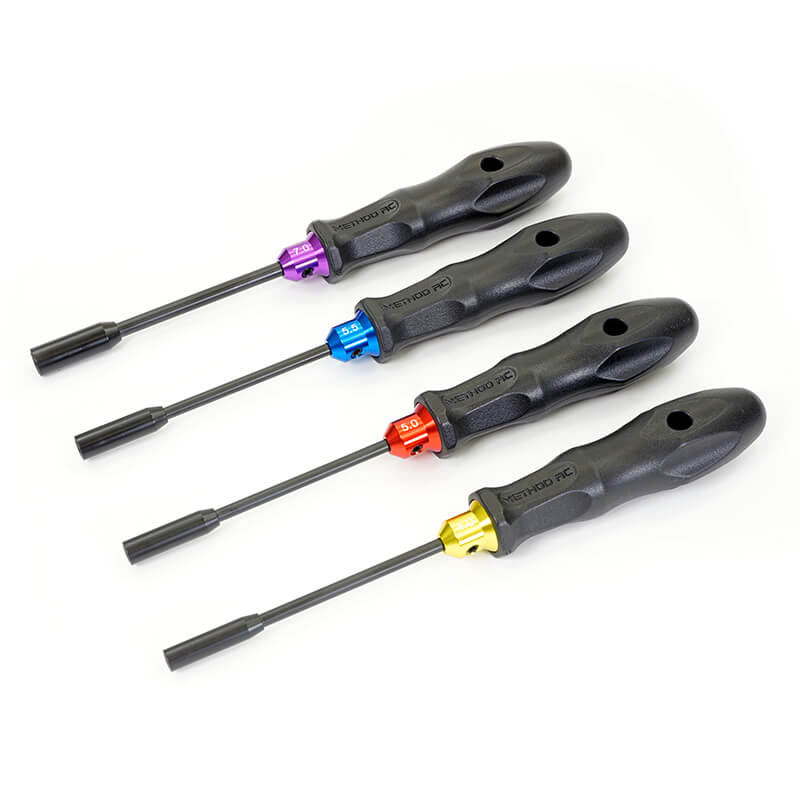image METHOD 4 PIECE METRIC NUT DRIVER SET (4.0/5.0/5.5/7.0MM) - Image 1