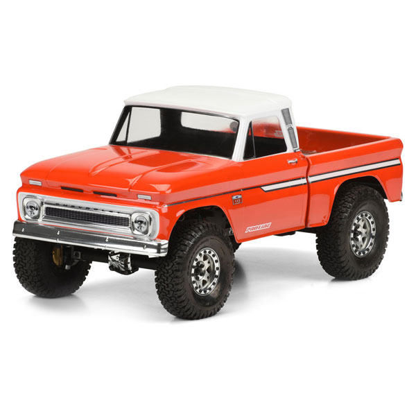 image PROLINE 1966 CHEVROLET C-10 CLEAR BODY (CAB+BED) SCX10 313 - Image 1