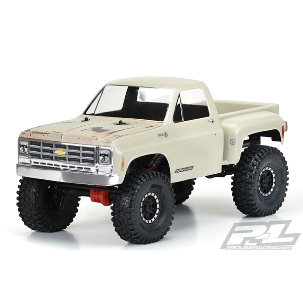 image PROLINE 1978 CHEVY K-10 CLEAR BODY CAB&BED CRAWLER 313MM WB - Image 1