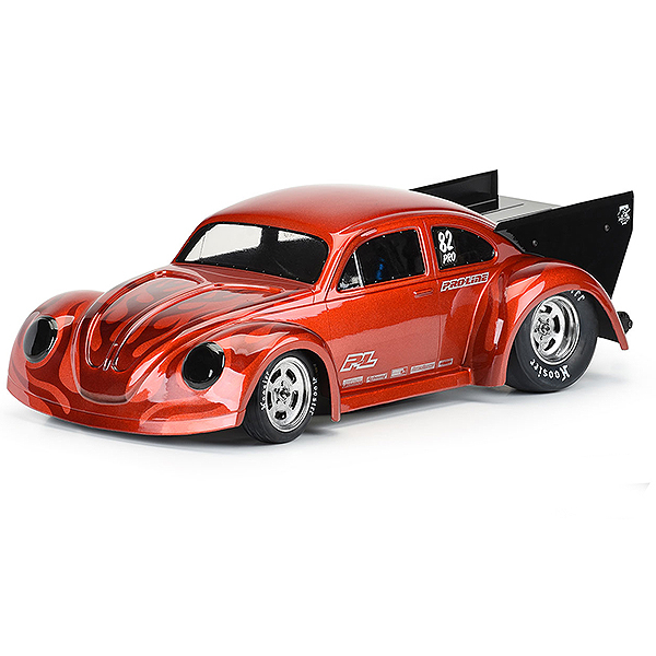 image PROLINE VOLKSWAGEN DRAG BUG 1/10 CLEAR BODY FOR DRAG - Image 1