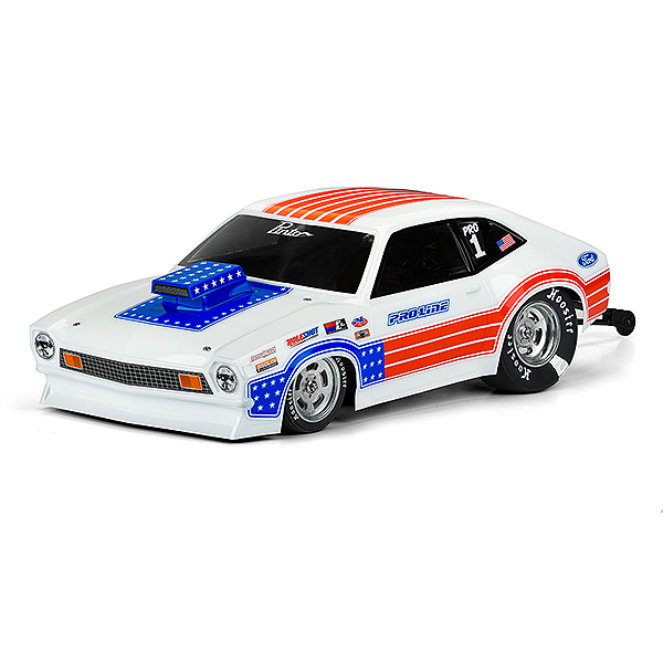 image PROLINE 1972 FORD PINTO CLEAR DRAG BODY FOR 11.25" DRAG CARS - Image 1