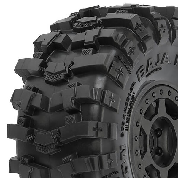 image PROLINE MICKEY THOMPSON BAJA PRO X 1.9" G8 ON BLK HOLCOMB WHEELS - Image 1