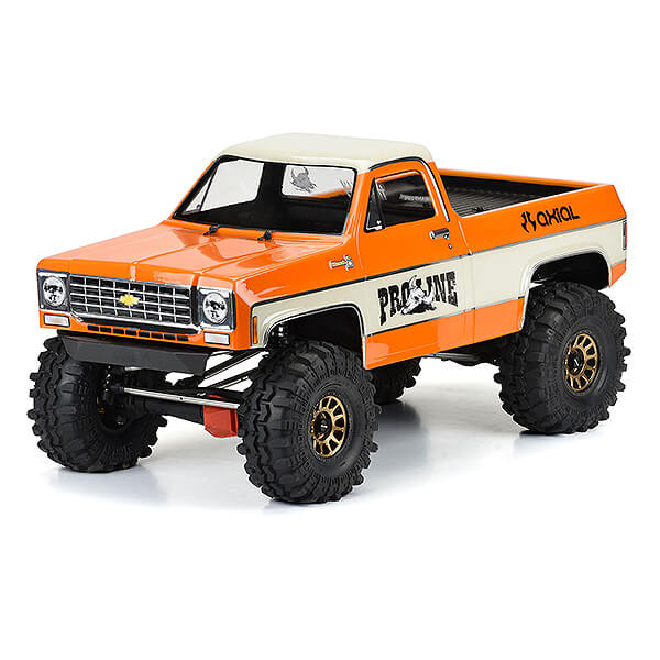 image PROLINE 1978 CHEVY K-10 CLEAR BODY FOR SCX6 (NEEDS AX POSTS) - Image 1