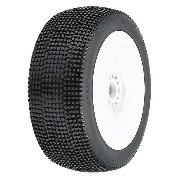 image PROLINE 'CONVICT' S3 PREMOUNT VELOCITY V2 WHITE WHEELS (2) - Image 1