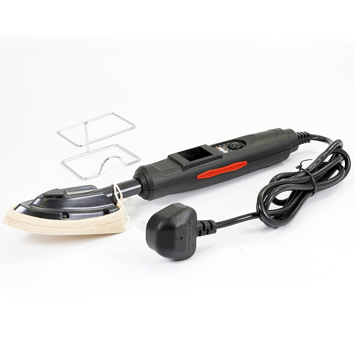 image PROLUX DIGITAL TFT-LCD THERMAL SEALING IRON w/STAND UK 3-PIN - Image 1