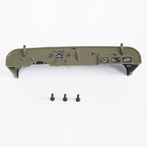 image ROC HOBBY 1:12 1941 WILLYS MB INSTRUMENT PANEL - Image 1
