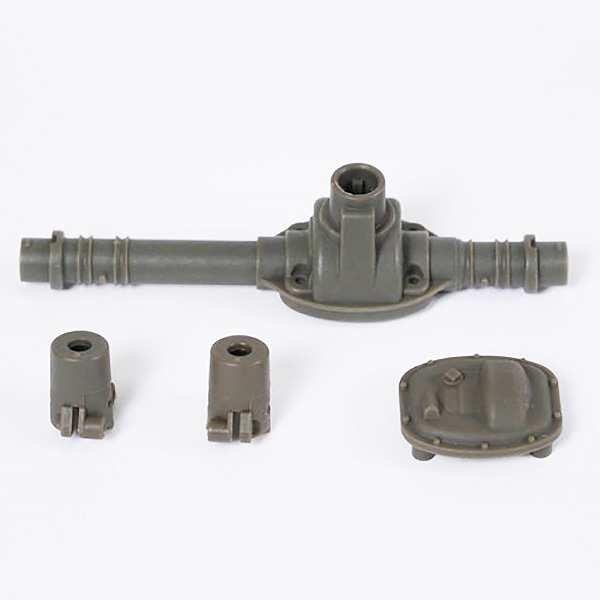 image ROC HOBBY 1:12 1941 WILLYS MB REAR AXLE PLASTIC PARTS - Image 1