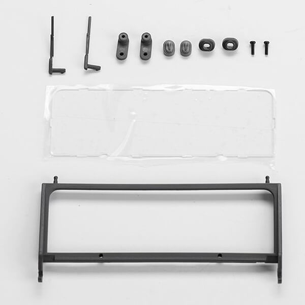 image ROC HOBBY TYPE82 KUBELWAGON WINDOW FRAME & WIPER - Image 1