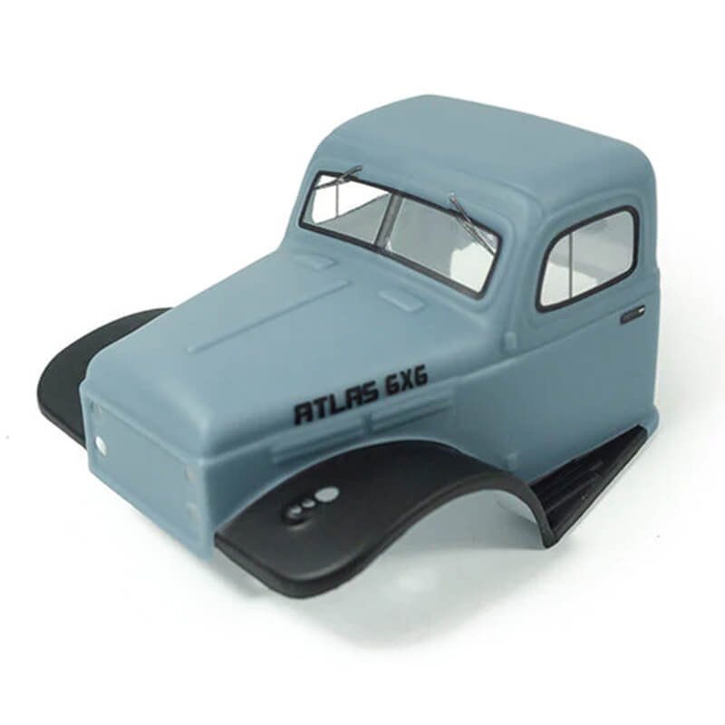 image ROC HOBBY ATLAS FINISHED LEXAN BODY (MATT BLUE) - Image 1