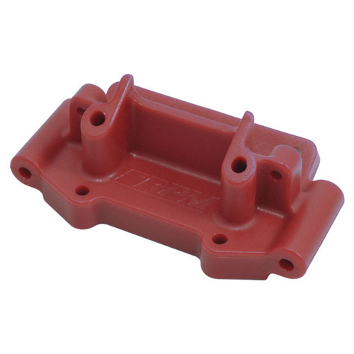 image RPM RED FRONT BULKHEAD FOR TRAXXAS 2WD VEHICLES - Image 1