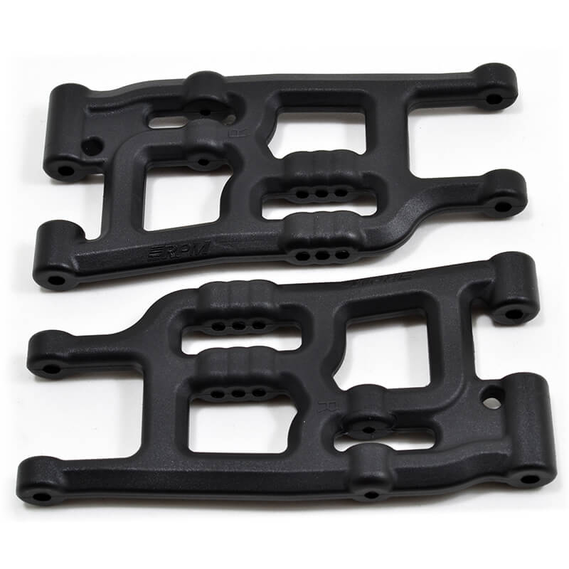 image RPM REAR A-ARMS LOSI TENACITY U4 LASERNUT BLACK - Image 1