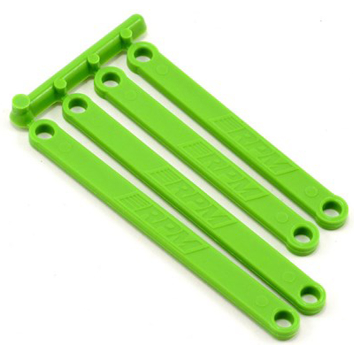 image RPM Heavy Duty Camber Link RUSTLER/STAMPEDE Green - Image 1
