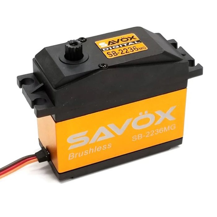 SAVOX HV DIGITAL BRUSHLESS SERVO 40KG/0.13s@7.4V 1/5 - Image 1
