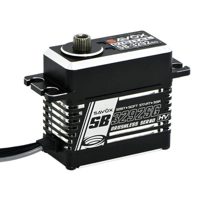 SAVOX HV BRUSHLESS CNC SERVO 40KG/0.07s@7.4V - Image 1
