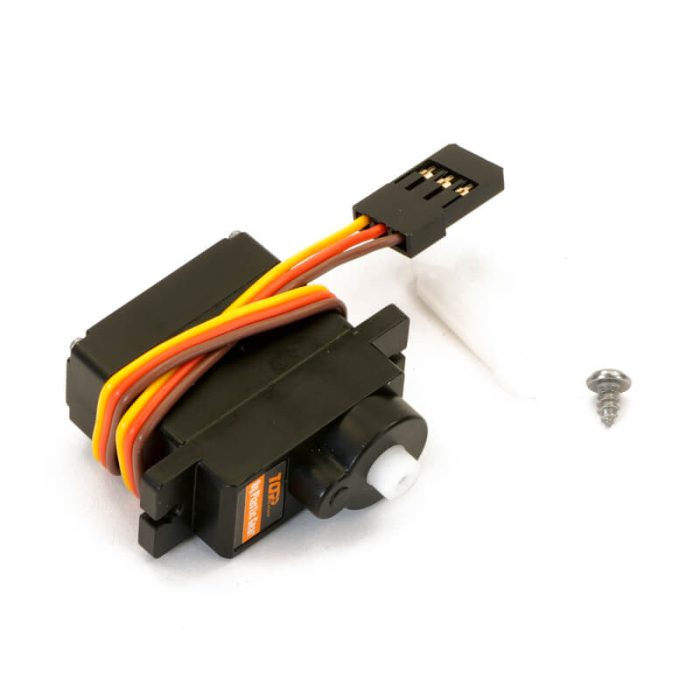 TOP RC 9G PLASTIC SERVO (WIRE LENGTH: 400MM) - Image 1