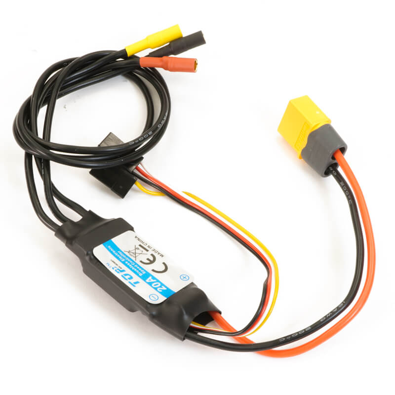 image TOP RC T1400 GLIDER 20A BRUSHLESS ESC - Image 1