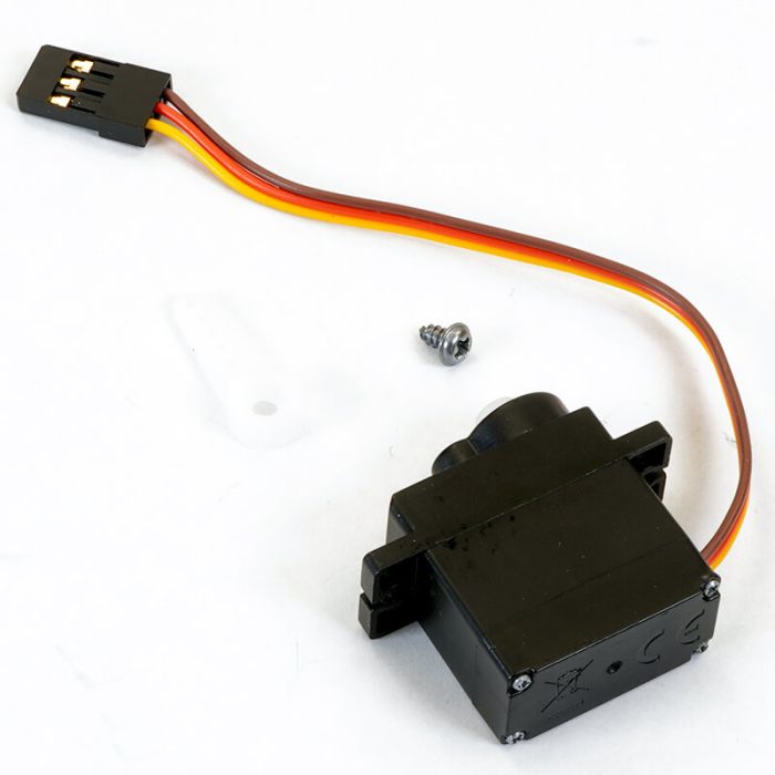 FOX HOBBY 9G SERVO W/90MM WIRE (RUDDER/ELEVATOR) - Image 1