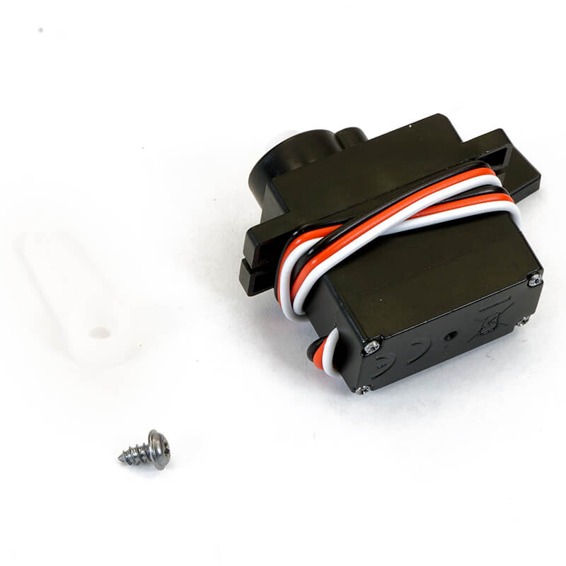 image FOX HOBBY 9G REVERSE SERVO W/180MM WIRE (RIGHT FLAP) - Image 1