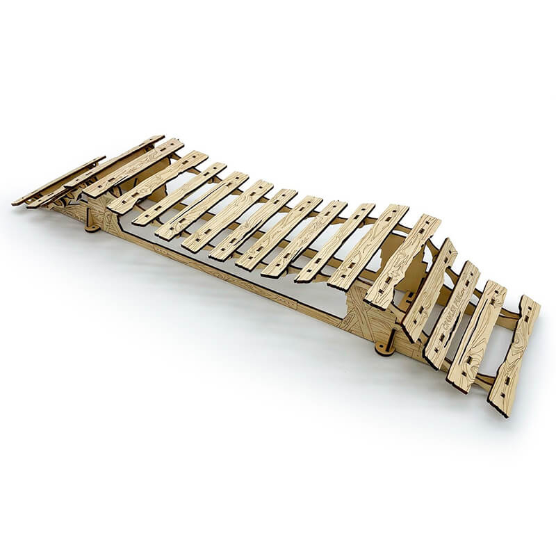 image CRAWLER PARK SUSPENSION TIBETAN BRIDGE 1/24 - Image 1