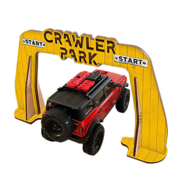 image CRAWLER PARK START/FINISH ARCH 1/24 RC CRAWLER PARK CIRCUIT - Image 1