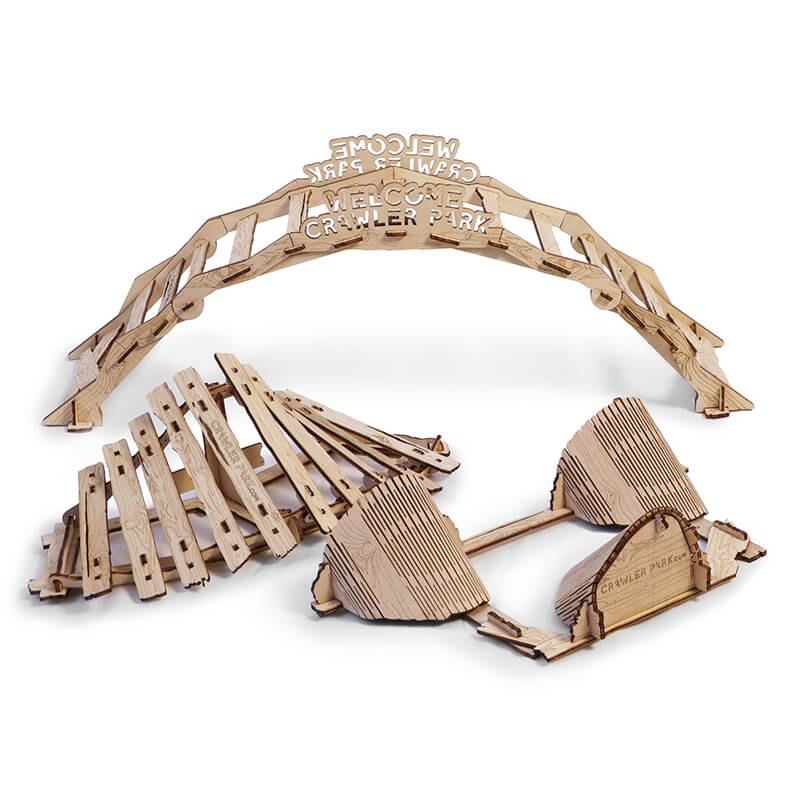 image CRAWLER PARK HOME KIT 1/18 & 1/24 - 3 OBSTACLES - Image 1