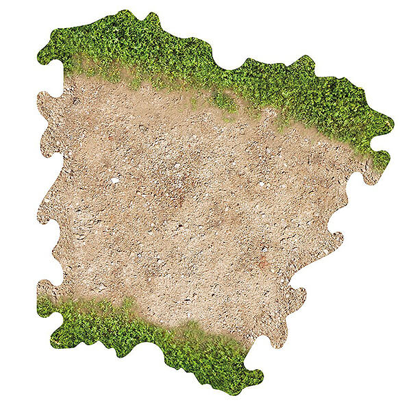 image CRAWLER PARK 3 X LAND BEND FOR 1/24 RC CRAWLER PARK CIRCUIT - Image 1