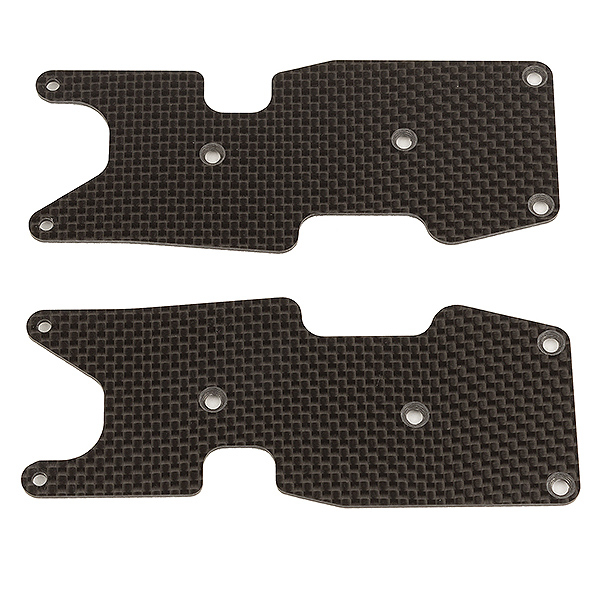 image ASSOCIATED RC8BT3.2 FT REAR SUSPENSION ARM INSERTS 1.2MM - Image 1