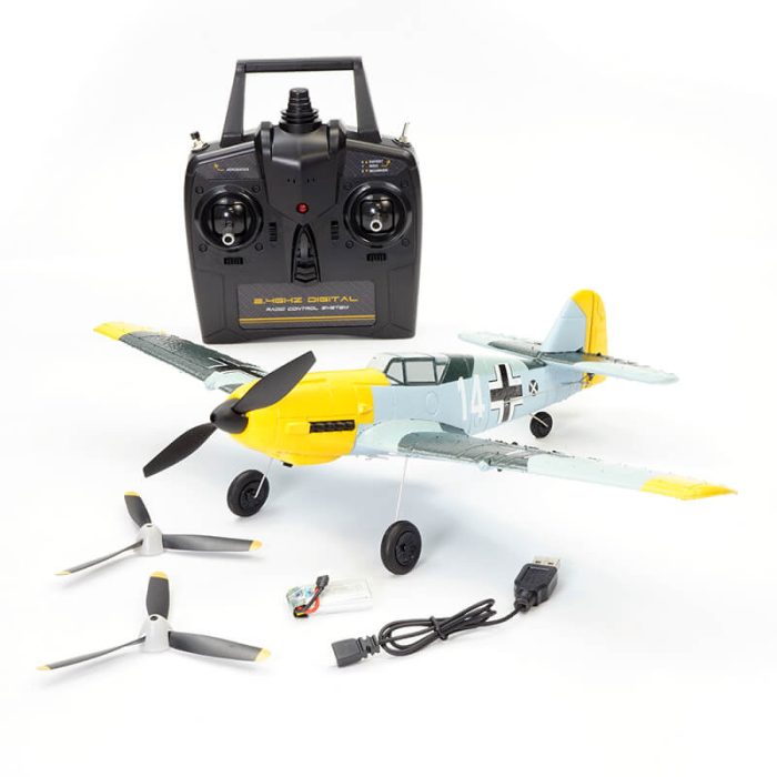 VOLANTEX MESSERSCHMITT BF109 400MM BRUSHED w/GYRO EPP RTF - Image 1