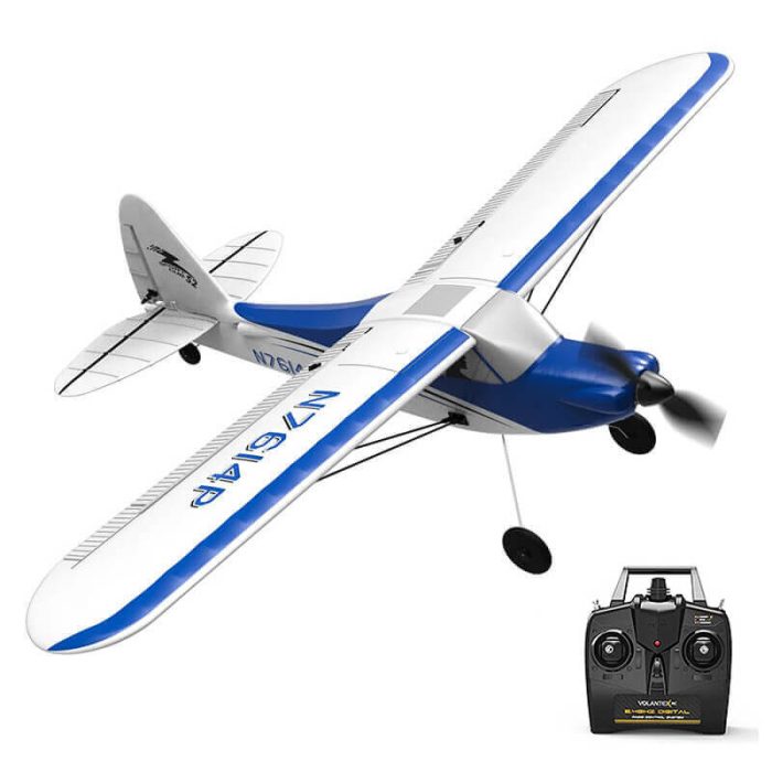 VOLANTEX SPORT CUB 500 4CH RTF 500MM BRUSHED w/GYRO EPP BLUE - Image 1