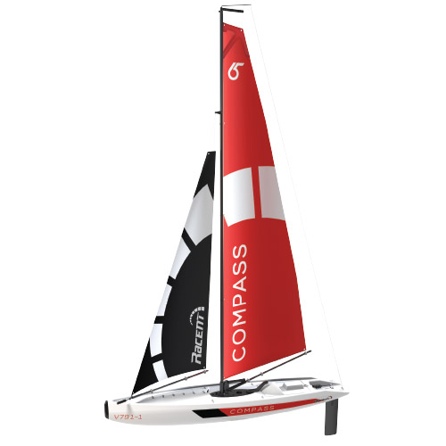 image VOLANTEX COMPASS SAIL YACHT RTR BOAT - Image 1