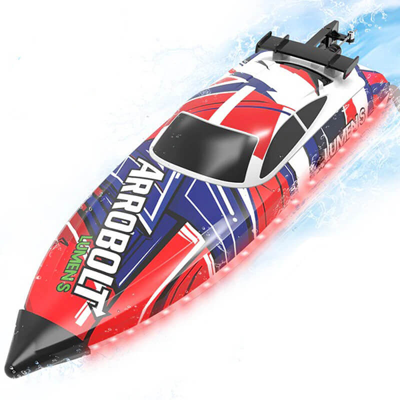 image VOLANTEX ARROBOLT 'LUMEN' SR40 BRUSHLESS BOAT ARTR - RED - Image 1