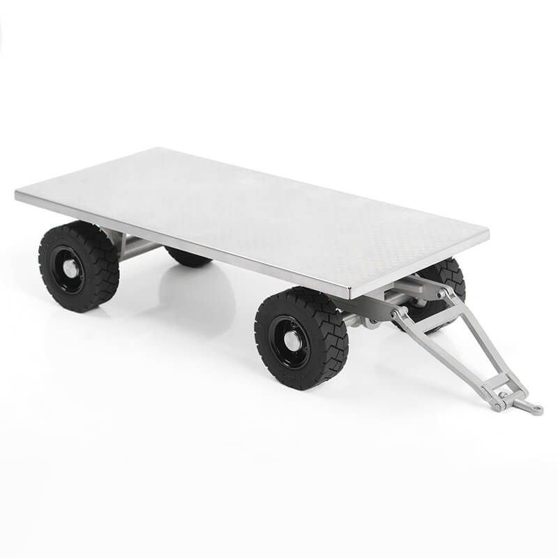 image RC4WD 1/14 FORKLIFT TRAILER WITH STEERING AXLE - Image 1