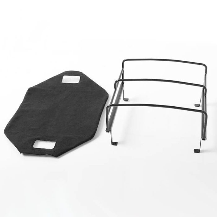 RC4WD BED SOFT TOP W/CAGE FOR RC4WD MOJAVE II FOUR DOOR (BLACK) - Image 1