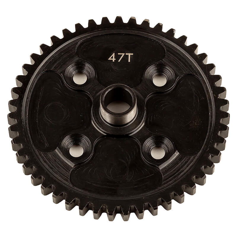 image TEAM ASSOCIATED RC8B4 SPUR GEAR 47T MOD 1, METAL - Image 1