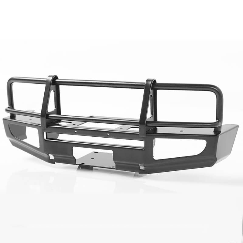 image RC4WD TRIFECTA FRONT BUMPER FOR LAND CRUISER LC70 BODY (BLACK) - Image 1