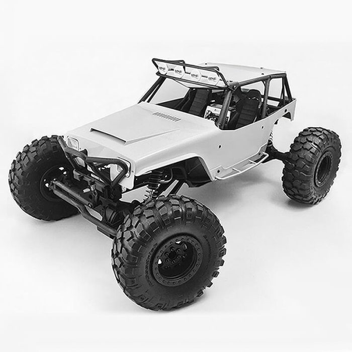 RC4WD METAL BODY AND ROOF PANEL W/LENS FOR AXIAL WRAITH - Image 1