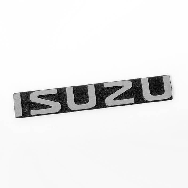 image RC4WD FRONT METAL LOGO FOR TAMIYA 1/10 ISUZU MU TYPE X CC-01 - Image 1