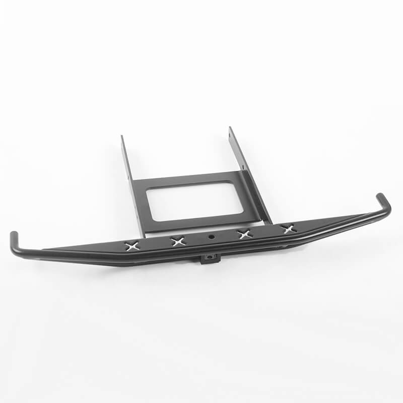 image RC4WD ROUGH STUFF METAL REAR BUMPER FOR AXIAL SCX10 II 1969 CHEVROLET BLAZER (BLACK) - Image 1